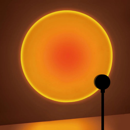 Sunset Projection Lamp — Cozy Aesthetic Room Decor