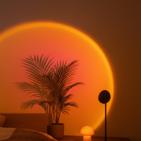 Sunset Projection Lamp — Cozy Aesthetic Room Decor